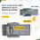 (Grey) YODOLLA Single Sofa Bed 3-in-1 Sleeper Chair Bed 9
