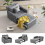 (Grey) YODOLLA Single Sofa Bed 3-in-1 Sleeper Chair Bed 3
