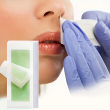 (8pcs) Multi-Purpose Hair Removal Wax Strips - Residue-Free, Ideal for Lip, Facial, Mustache, Eyebrows & Bikini Line