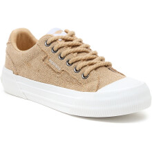 (Brown, 7 (Adults')) Rocket Dog Cheery Heidi Cotton Women's Dark Natural Trainers
