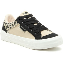 (Multicoloured, 3 (Adults')) Rocket Dog Cheery Blocked Cotton Women's Black/Natural Trainers