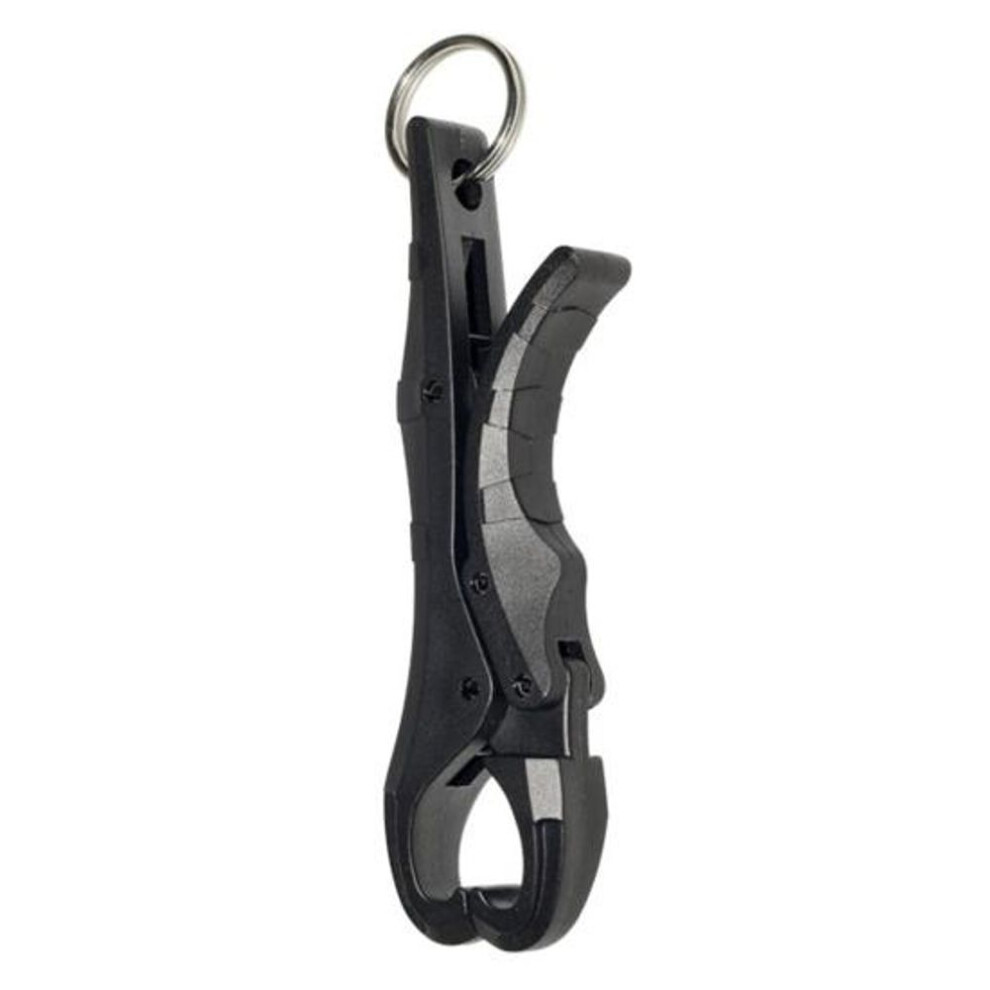 Mini Fish Lip Gripper Fish Mouth Grabber Ergonomic Handle Portable Fishing Pliers Fish Control Clamp Catcher Tong Fishing Accessories