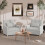 (Light Grey) YODOLLA Adjustable Sofa Bed Chair Sleep Armchair 3