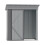 5.3 X 3.1 Ft Grey Metal Storage Shed With Anti-rust Coating 4