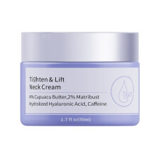 Crème De Cou Visage Soulevant L'éclairage De Soins Lisses Lotion Hydratante Crème Crème De Cou De Cou