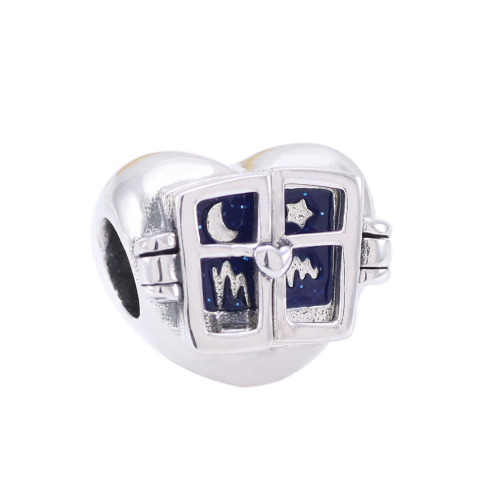 HOT Pandora Charm S925 ALE UK Window Heart Mum