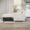 YODOLLA Teddy Fleece 3-in-1 Pull Out Sofa Bed Double Sleeper Chair Bed 3