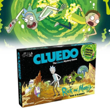 And Morty Rick Cluedo Mystery Board Game Card Toy Family Party Fun Props Gift