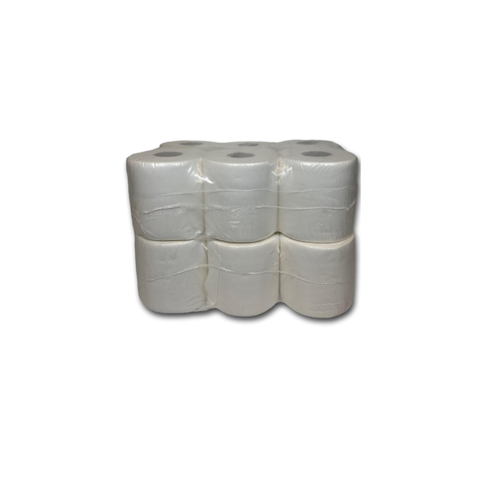 White Centrefeed 70m Hand Towel 2 x 6 Rolls (4,800 Sheets)