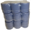 Phoenix 18 Blue Centre Feed 2 Ply Embossed Paper Wipe Pull Rolls Wipes Kitchen Towel 2