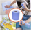 Phoenix 18 Blue Centre Feed 2 Ply Embossed Paper Wipe Pull Rolls Wipes Kitchen Towel 4