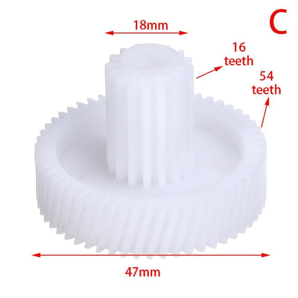 (C) Meat Grinder Plastic Gear Replacement S/m/l Gear For Household Meat Grinder Repair Part