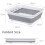 Dish Rack, Kitchen Drain Rack, Foldable Dish Rack, Tableware Storage Folding Rack, Tableware Rack Cup Holder 5