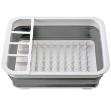 Dish Rack, Kitchen Drain Rack, Foldable Dish Rack, Tableware Storage Folding Rack, Tableware Rack Cup Holder
