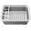 Dish Rack, Kitchen Drain Rack, Foldable Dish Rack, Tableware Storage Folding Rack, Tableware Rack Cup Holder 1