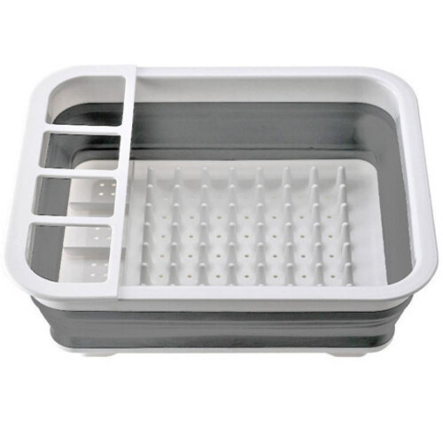 Dish Rack, Kitchen Drain Rack, Foldable Dish Rack, Tableware Storage Folding Rack, Tableware Rack Cup Holder