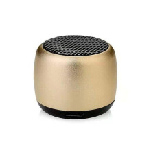 (gold) Portable Mini Wireless Bluetooth Speaker Music Subwoofer Super Bass Stereo Column for Mobile Phone Computer Music Player