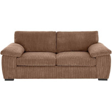 (2 Seater , Beige) Jumbo Cord Amalfi Sofa in Soft Cord Fabric