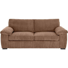 (3 Seater , Beige) Jumbo Cord Amalfi Sofa in Soft Cord Fabric
