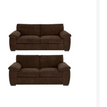 (3+2 Seater , Brown) Jumbo Cord Amalfi Sofa in Soft Cord Fabric