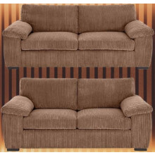 (3+2 Seater , Beige) Jumbo Cord Amalfi Sofa in Soft Cord Fabric