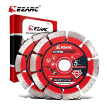 EZARC diamond blade disc 125mm for concrete bricks granite masonry, 2pack