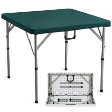 Vevor SDMJZBSWZDSTQ0FNSV0 Fold-in-Half 4 Player Card Mahjong Table with Wear-Resistant Tabletop