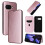 (Pink) Google Pixel 9a Flip Case With Card Holder 7