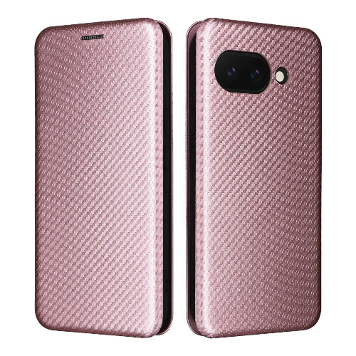 (Pink) Google Pixel 9a Flip Case With Card Holder