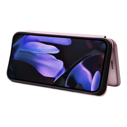 (Pink) Google Pixel 9a Flip Case With Card Holder 2