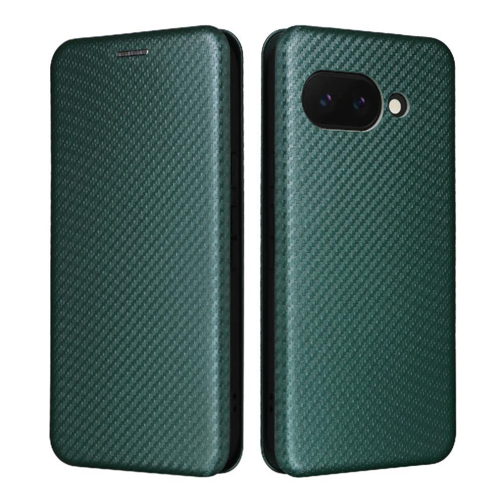 Gangxun (Green) Google Pixel 9A Flip Case With Card Holder Green
