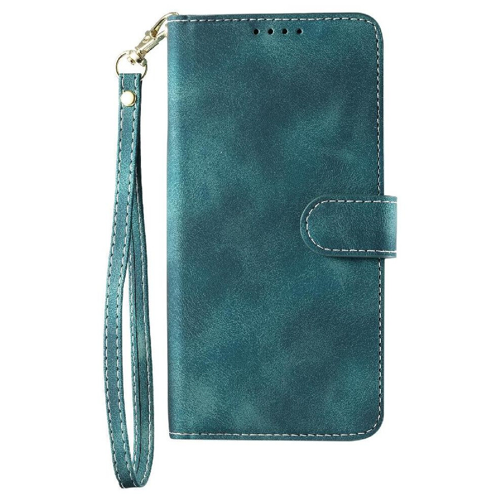 (Green) Flip Case For Google Pixel 9 Pro Wrist Strap Green 764549366385