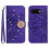 (Dark violet) Flip Case for Google Pixel 9a Flip Wallet Credit 1