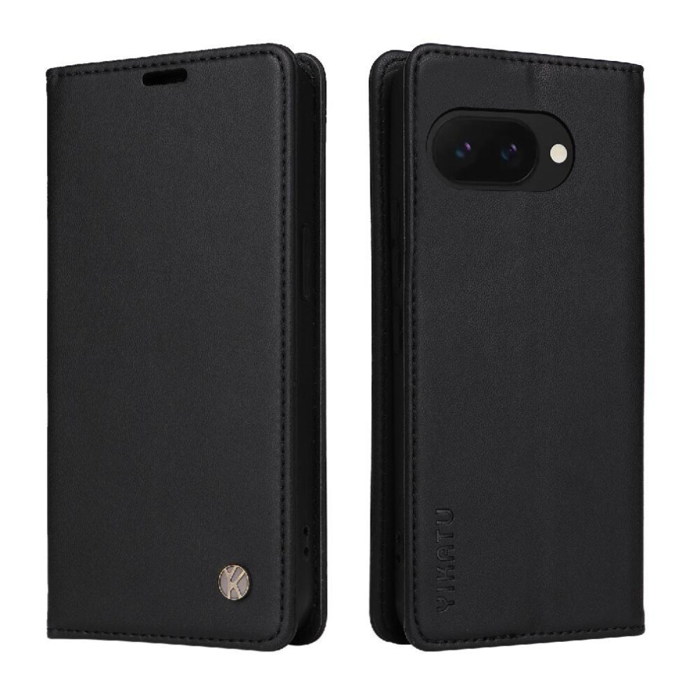 (Black) Flip Case For Google Pixel 9A And Stand Functiona Black 764549368990