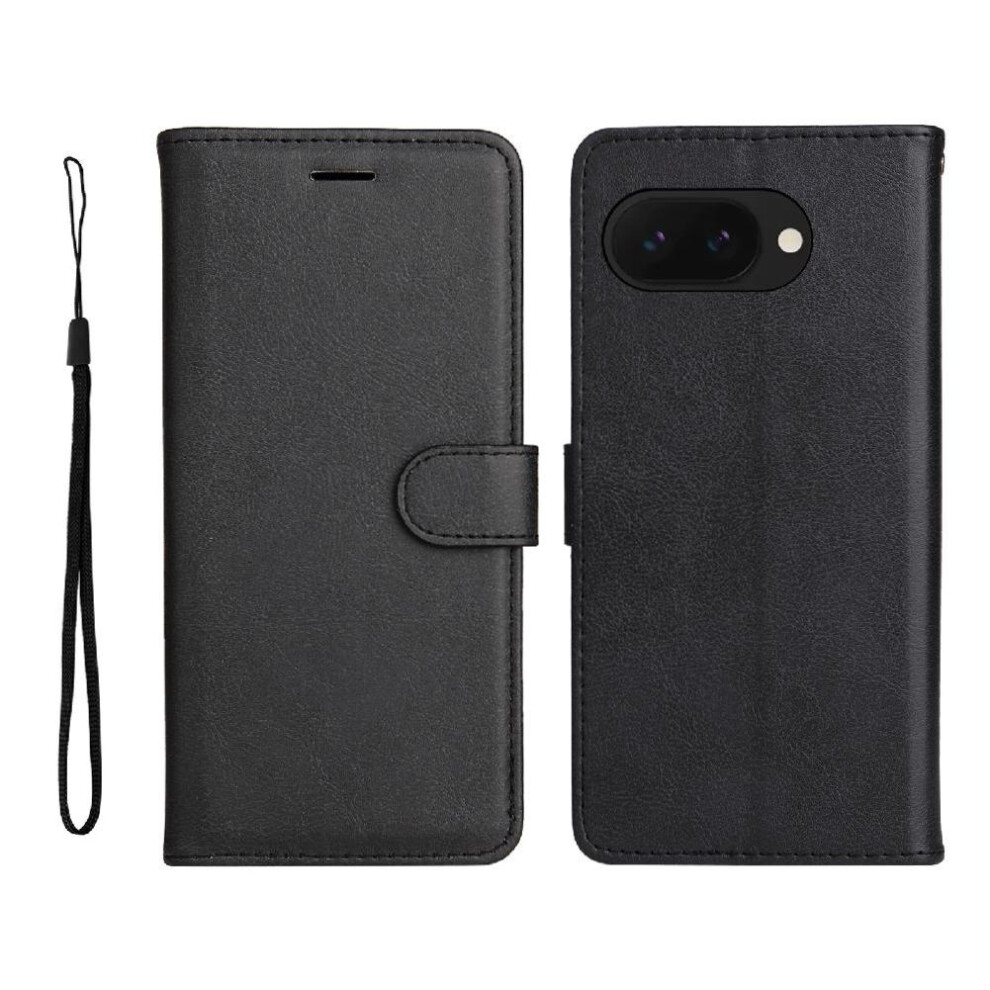 (Black) Flip Case For Google Pixel 9A Business Wallet Pho Black 764549369294