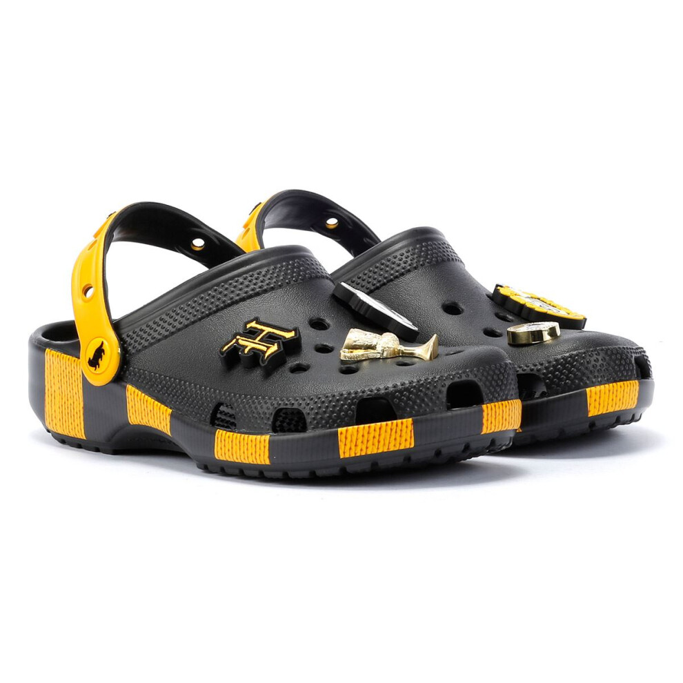 (Yellow, 6 (Adults')) Crocs Hufflepuff Classic Women's Yellow Clogs