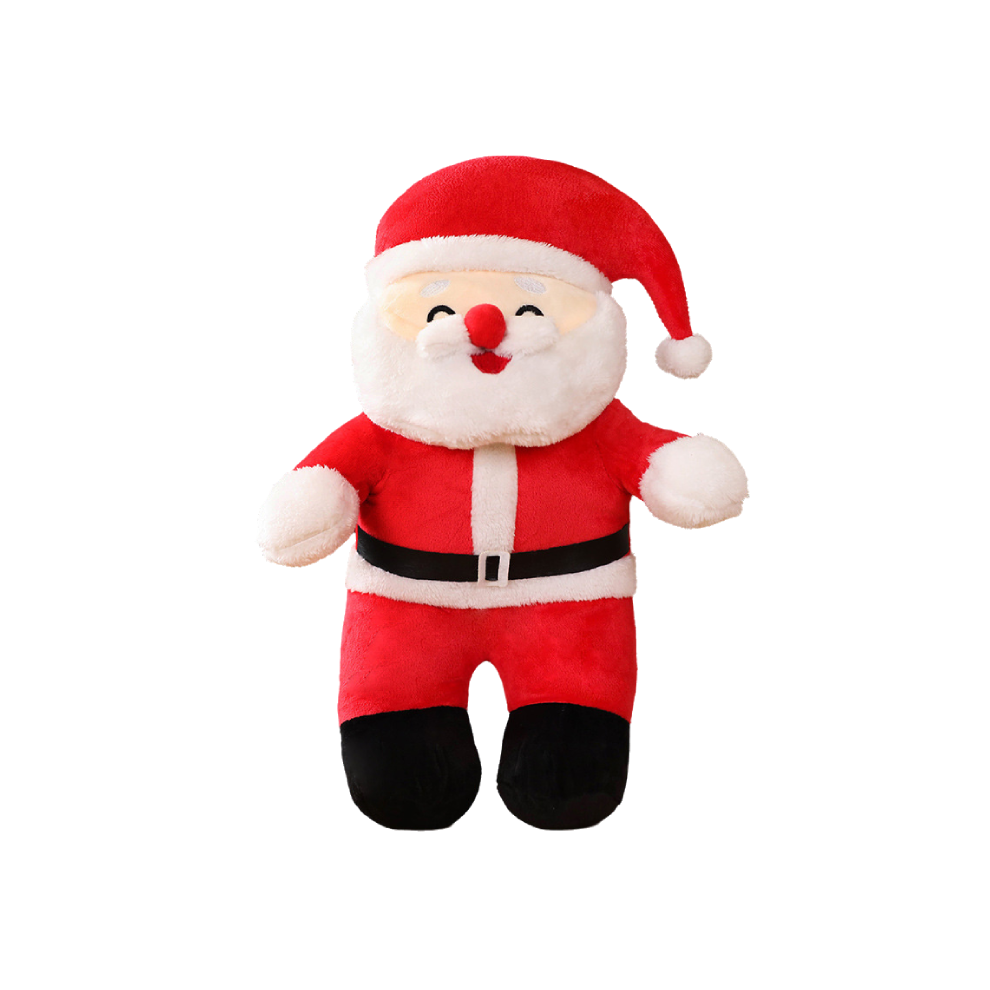 (Style A, 50CM/19.69in) Plush Claus Santa Stuffed Toy Home Decoration Sleeping Doll Gift Children Xmas