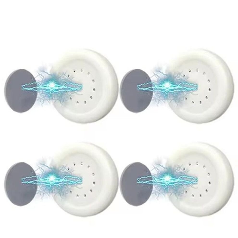 (4PCS) 2/4/6pcs Strong Magnetic Hook Wall-mounted Anti-lost Magnet Remote Control Refrigerator Storage Rack Sticker Household Hooks Home Garden