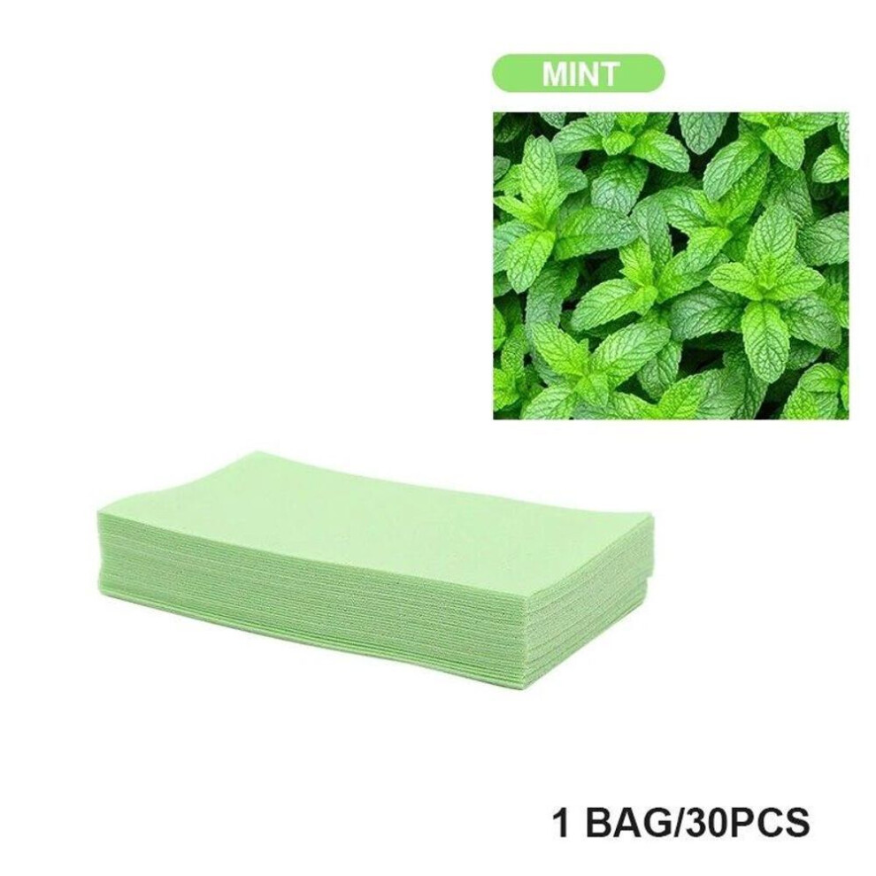 (30pcs Green) 30pcs/1 Bag Floor Cleaner Tablets Water-soluble Sterilizing Fragrant Bathroom Kitchen Deodorant Dirt Toilet Cleaning Sheet
