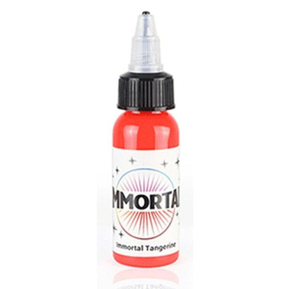 (red, 1pcs) Fluorescent Tattoo Color, 7 Color Tattoo Color Dye