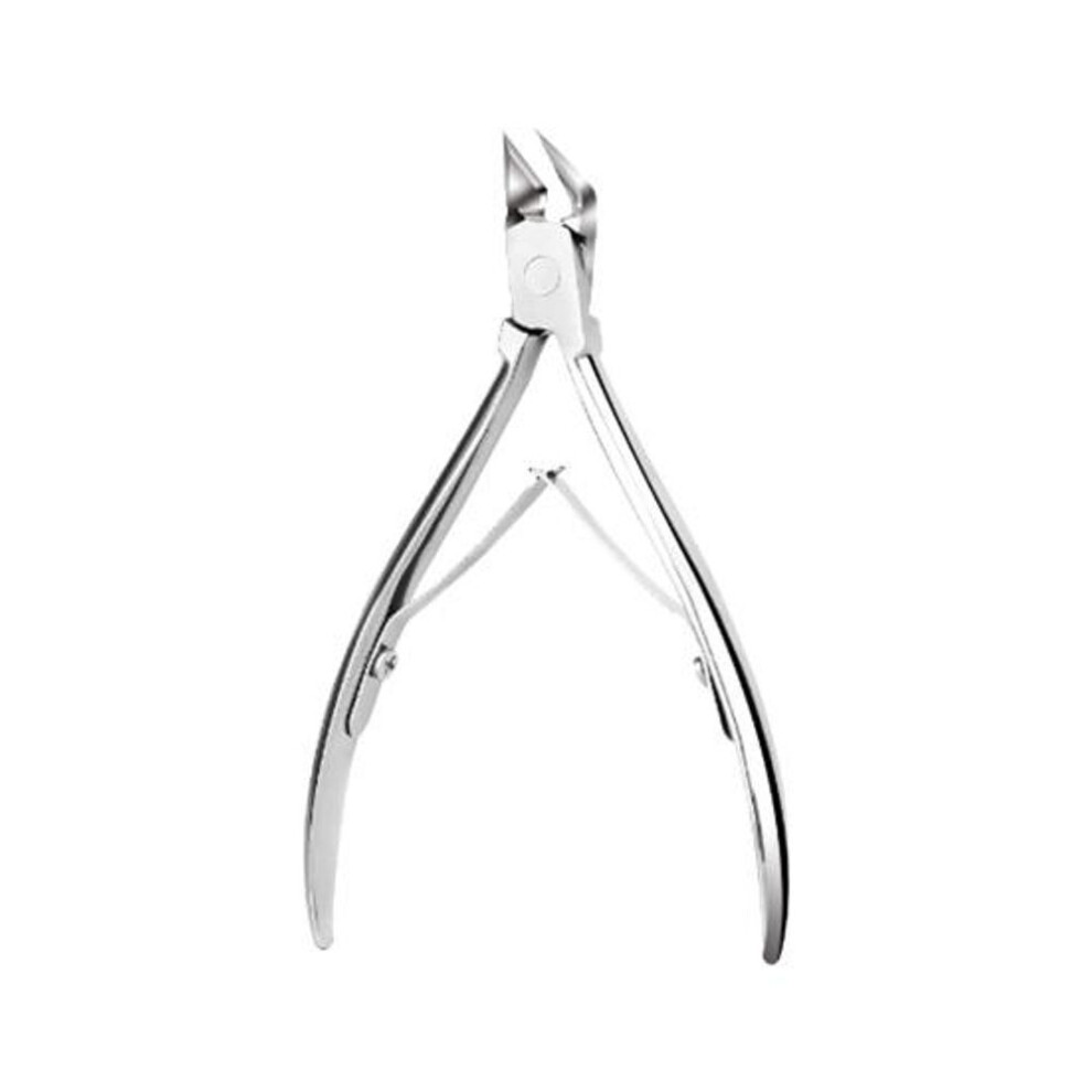 (silver) Professional Nail Clippers For Thick Ingrown Nails Stainless Steel 120 Degree Angled Cutter Ergonomic Handle Precision Toenail Clippers