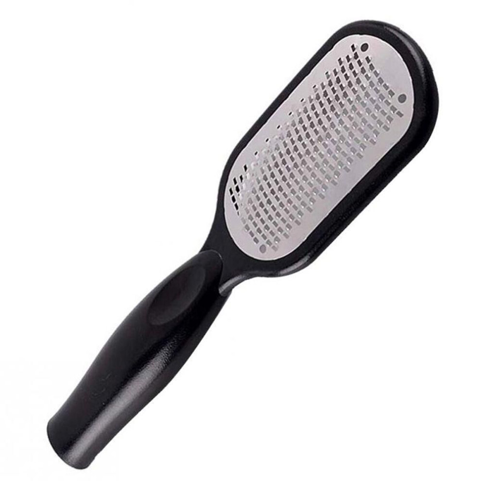 (black) Skin Scraper Foot Care Foot Grater Stainless Steel Foot File Colossal Foot Scrubber Callus Remover