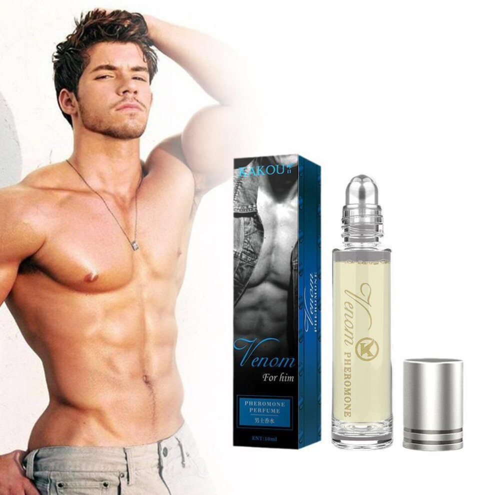 (Male - 10ml) 10ml Intimate Partner Erotic Perfume Pheromone Fragrance Stimulating Roller Ball Perfume Flirting Perfume For Men And Women Lasting Erotic Sex