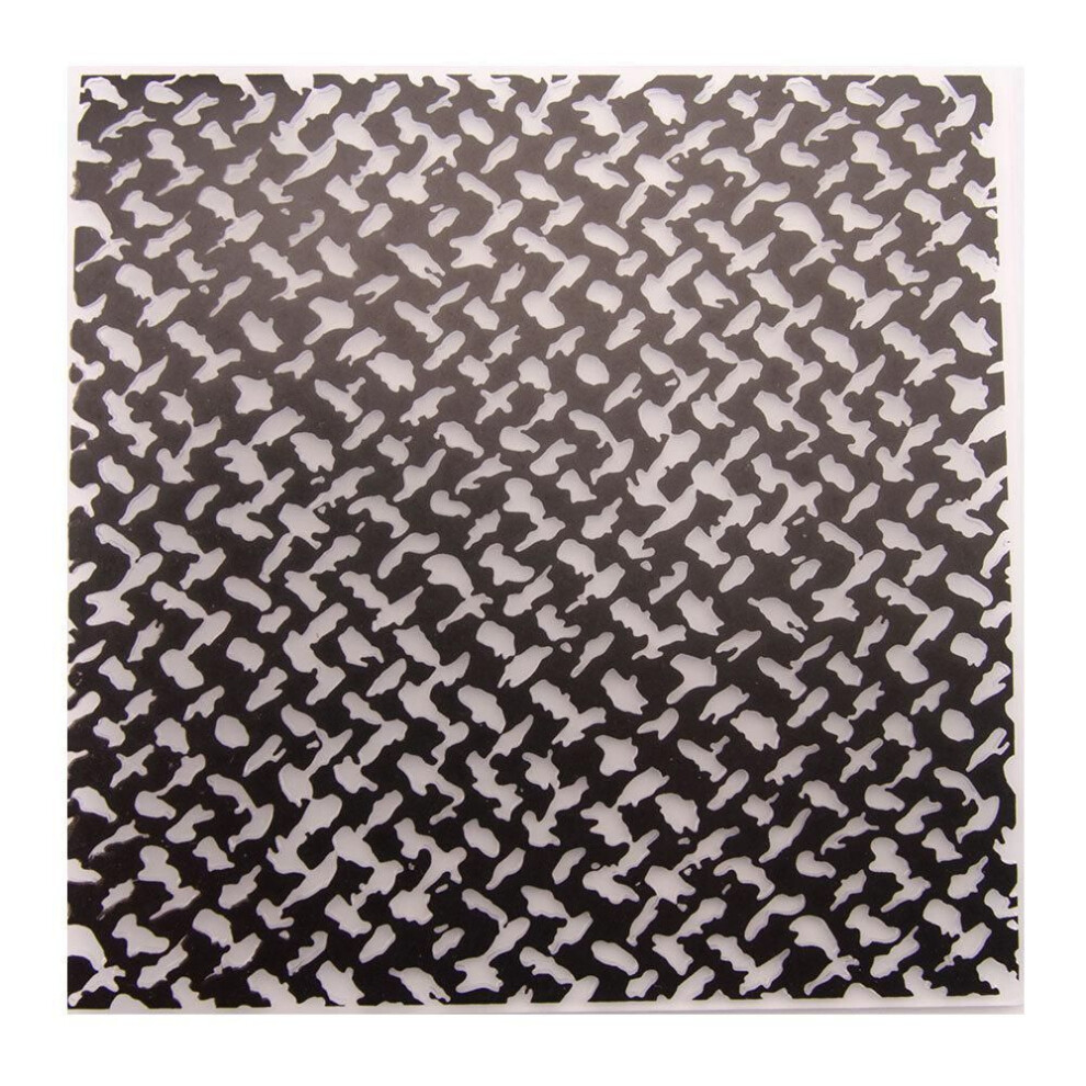 (No.14-Dolphin Frame) Grid Net Frame Plastic Embossing Folder For Scrapbooking Diy Photo Album Card Decor Art Template Board Grain