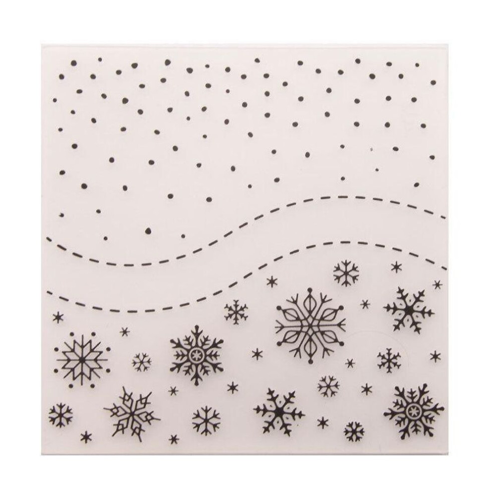 (No.14-Christmas Snow) Merry Christmas Frame Plastic Embossing Folders Dies Stencil For Diy Scrapbooking Album Card Decor Template Snowflake Garland Lantern