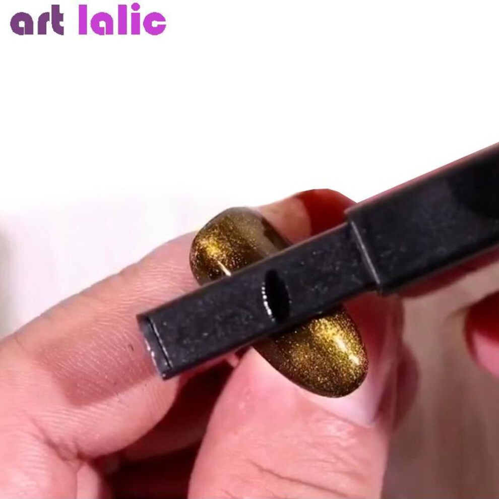 1pc Strong Magnetic  3D Cat Eye Effect Double Headed Nail Stick Uv Gel Polish