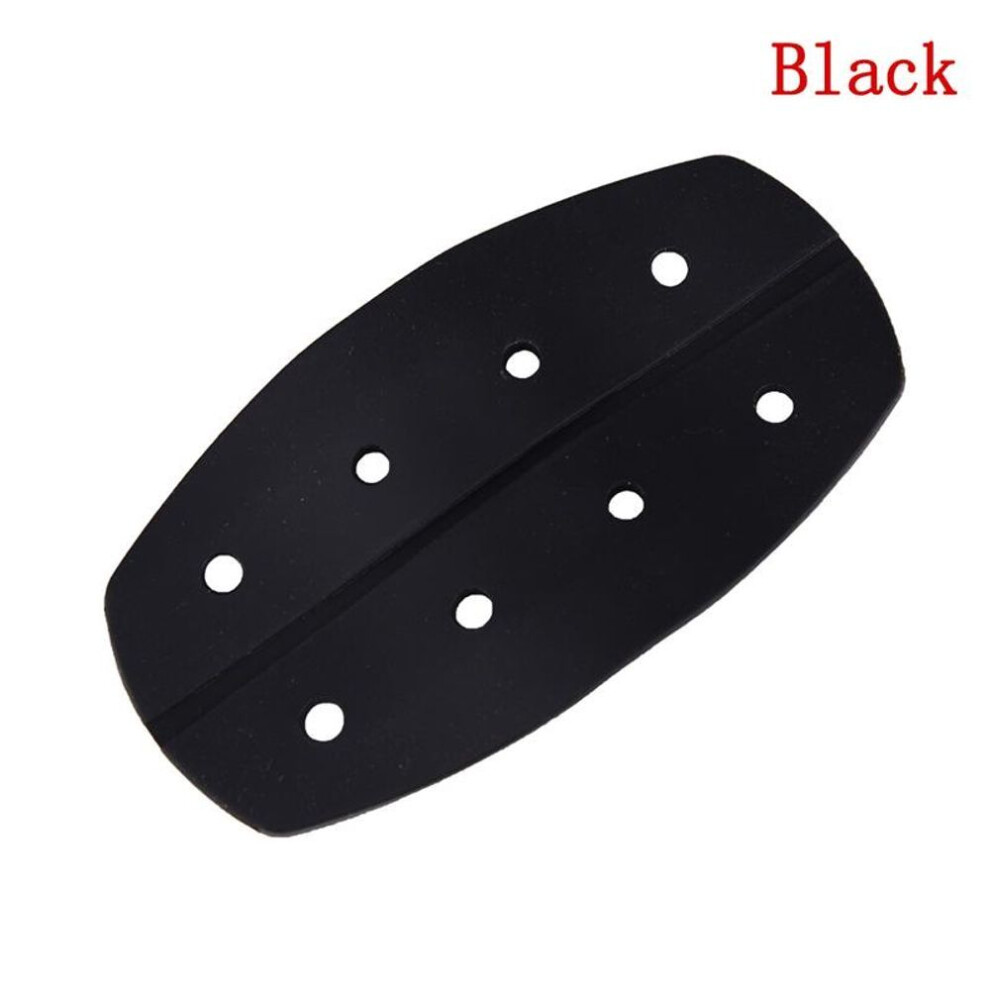 (black) Soft Anti-Pain Non-Slip Bracket Shoulder Pad Silicone Bra Shoulder Strap Pad