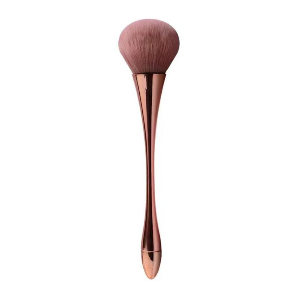 (rose gold) Powder Brush Large Soft Hair Not Eat Powder Set Makeup Powder Blusher Nail Dust Brush Beauty Makeup Brush Tool