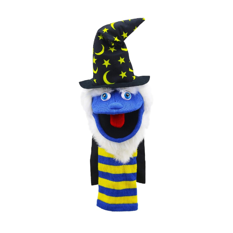 The Puppet Company Sockette Wizard Hand Puppet Large
