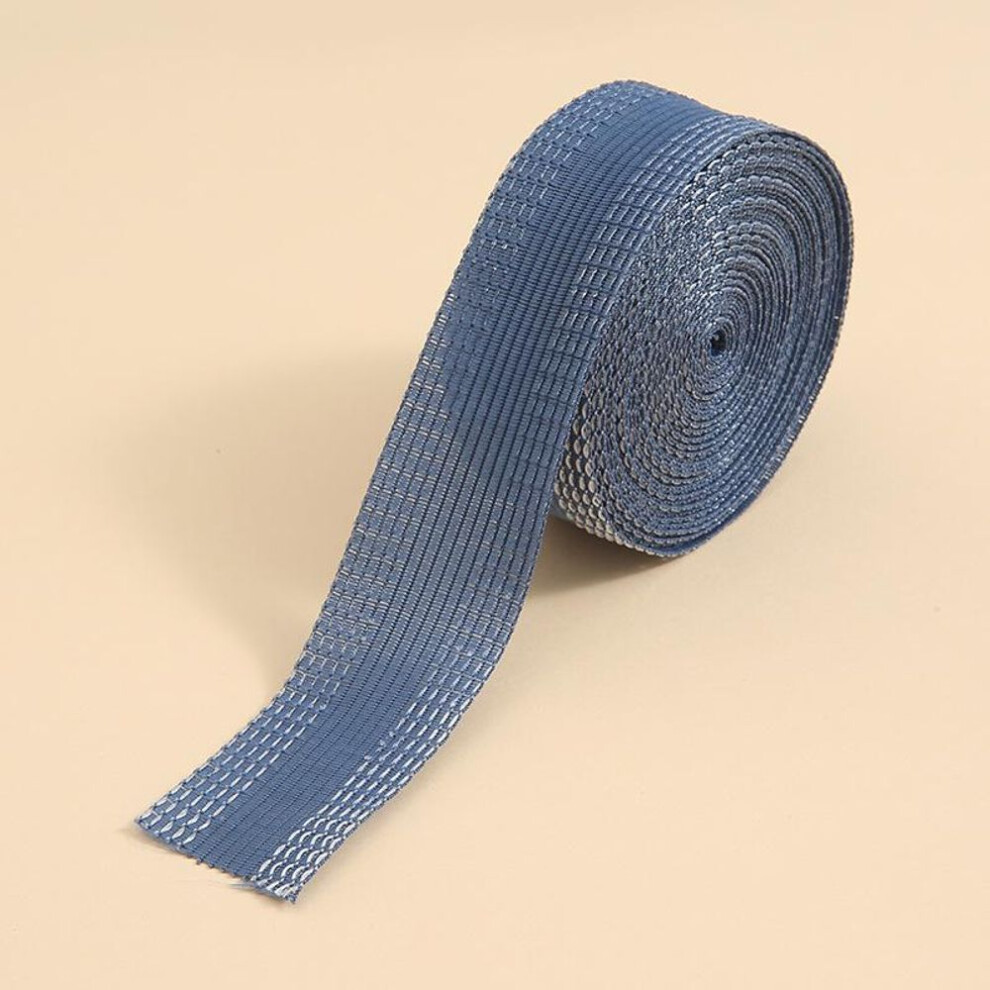 (blue, 1m) 1 Roll 2.5cm Self-adhesive Pants Paste Diy Iron On Pants Edge Shorten Repair Pants For Jean Clothing And Jean Pants Apparel Sewing Fabric